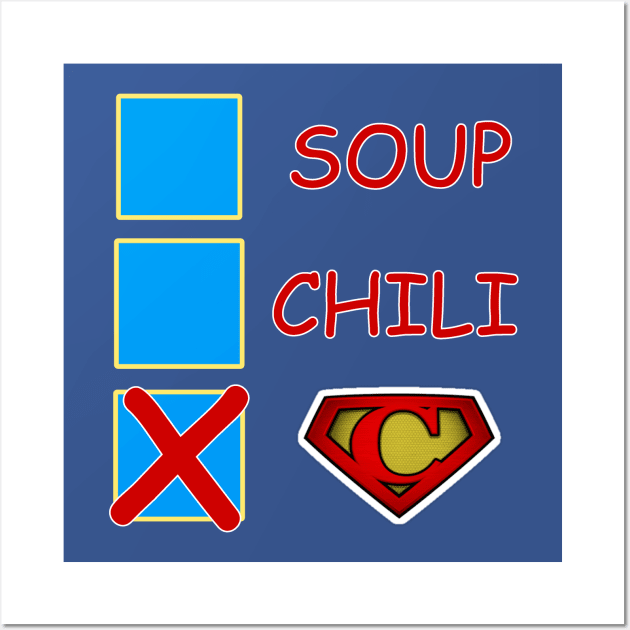 Souperchili Wall Art by 3CountThursday